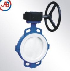 全衬四氟涡轮蝶阀（对夹式）D371F4/F46的图片