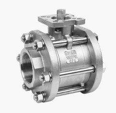 三片式高压球阀的图片