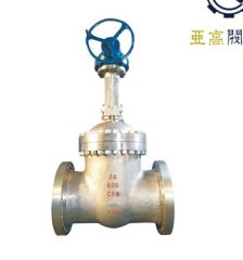 高中压法兰闸阀的图片