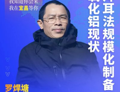 【会议报告】改良拜耳法规模化制备高纯氧化铝现状