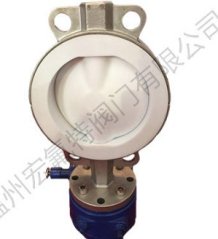 不锈钢全衬四氟蝶阀的图片