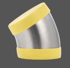 不锈钢高洁净45度BA弯头的图片