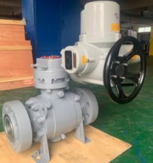 电动固定球阀的图片