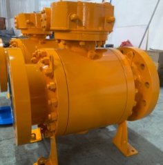 锻钢法兰球阀的图片