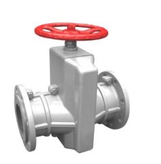 铸铝管夹阀的图片