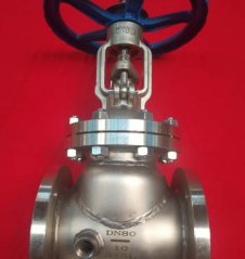 法兰保温闸阀DN80的图片