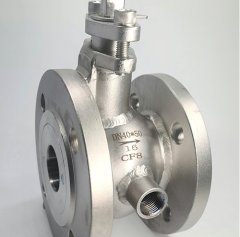 保温夹套釜底放料球阀的图片