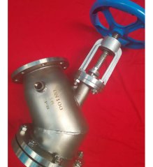 DN100上下展式保温放料阙的图片