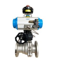 气动法兰球阀的图片