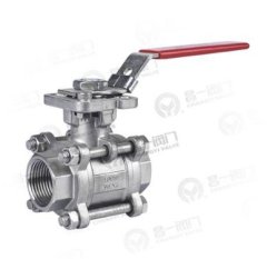 三片式高平台螺纹球阀的图片