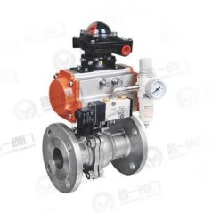 C237P 二片式国标法兰球阀的图片