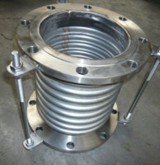 304不锈钢法兰式波纹管的图片