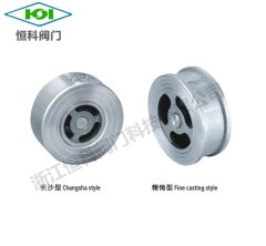 H71对夹升降式止回阀的图片