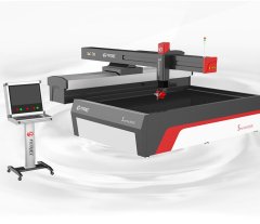 玻璃水刀切割机的图片