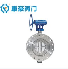 不锈钢硬密封法兰蝶阀的图片