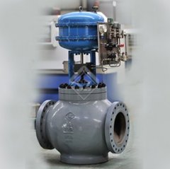 SBP压力平衡抛物面阀芯单座笼式控制阀的图片