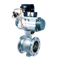 ZSHV型气动V系列偏心V型球阀的图片