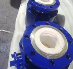 电厂钢厂专用耐磨陶瓷球阀的图片