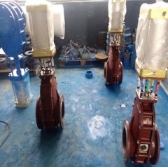 Z644TC-10C气动陶瓷进料阀的图片