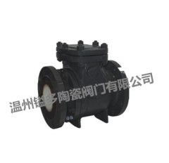 H44TC旋启式陶瓷止回阀的图片