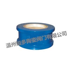 h72tc对接陶瓷止回阀的图片