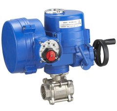 三片式电动球阀的图片