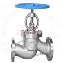 国标不锈钢法兰截止阀的图片