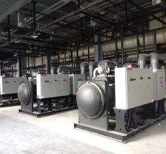 铝型材氧化直冷式磁悬浮冷冻机组的图片