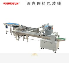 转盘理料包装线的图片