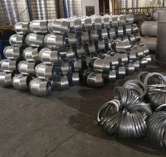 不锈钢通风管件的图片