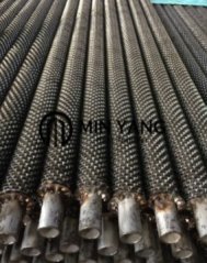 不锈钢带绕螺纹管的图片