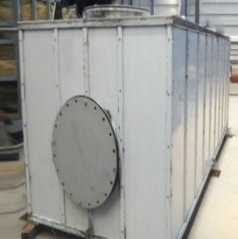 耐腐蚀特种材料气体板式换热器的图片