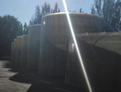 电厂烟囱玻璃钢内筒单节的图片