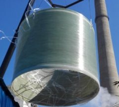 电厂烟囱玻璃钢内筒A的图片