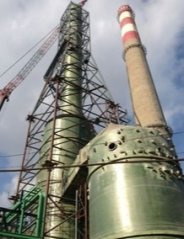 玻璃钢脱硫塔的图片