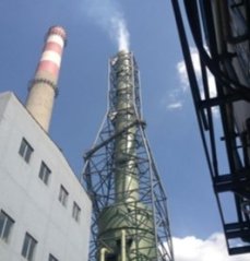 玻璃钢脱硫塔Z的图片