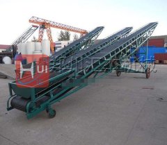 皮带输送机的图片