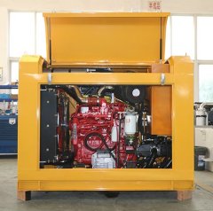 履带式移动破碎液压系统的图片