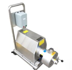 移动式管线式乳化机的图片