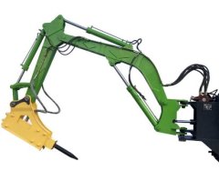 臂挂式矿用破碎机-固定式碎石机的图片