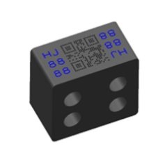 二维码隔块的图片