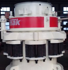 弹簧圆锥破碎机的图片