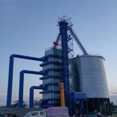 连续式高温粮食烘干塔的图片