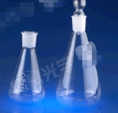 石英（标准口）三角烧瓶的图片