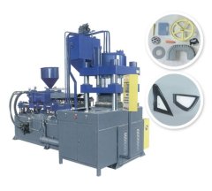 HYD卧式注射，立式四柱直压式锁模的图片