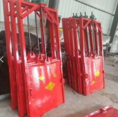 机闸一体式铸铁闸门的图片