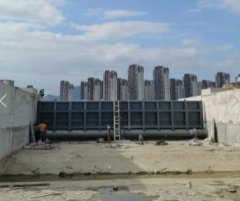 底轴钢坝的图片