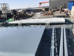 液压钢坝翻板闸门的图片