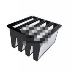 V型大风量高效空气过滤器的图片