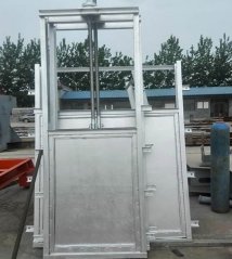 机闸一体钢闸门的图片